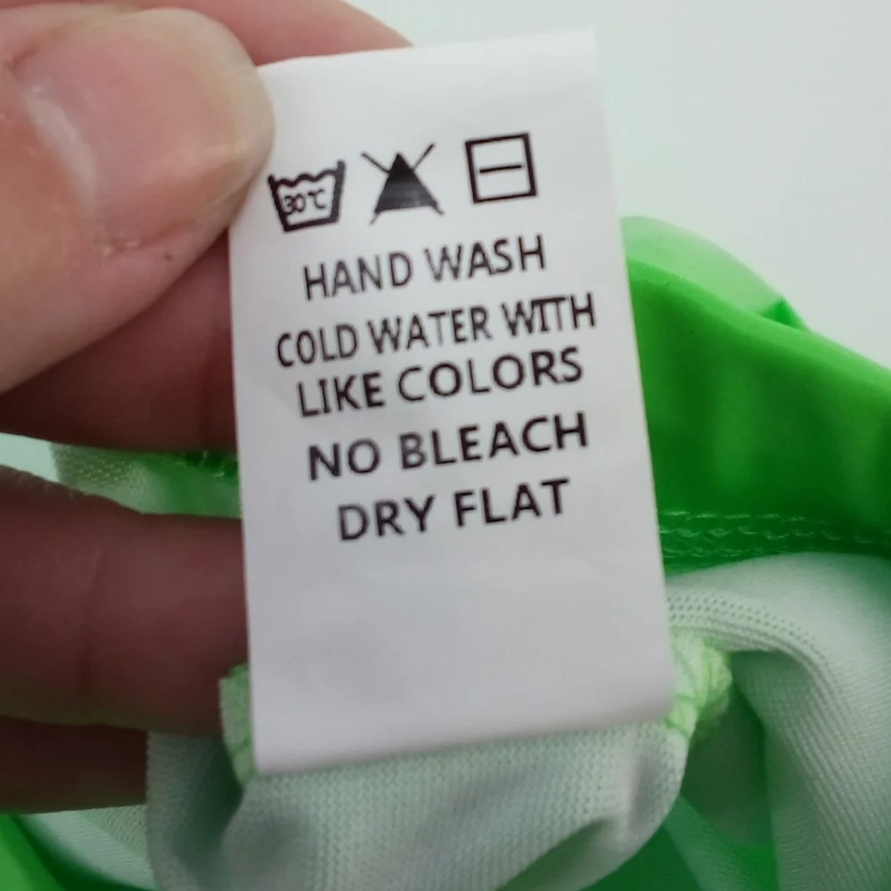 NWT Fashion Nova Rough Rider Biker Shorts Neon Lime Green M Vegan Leather Style - Picture 8 of 9